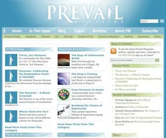 Prevailmagazine.org(Prevail Magazine) Screenshot