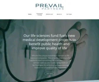 Prevailpartners.com(Prevailpartners) Screenshot