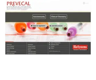 Prevecal.net(Prevecal) Screenshot