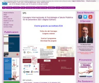 Prevenireilsuicidio.it(Università la sapienza) Screenshot