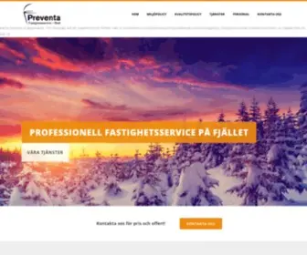 Preventa.se(Välkommen) Screenshot