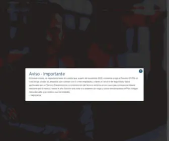 Preventia.com.uy(Preventia Seguridad Laboral Uruguay) Screenshot