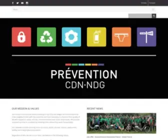 PreventionCDNNDG.org(Prevention CDN) Screenshot