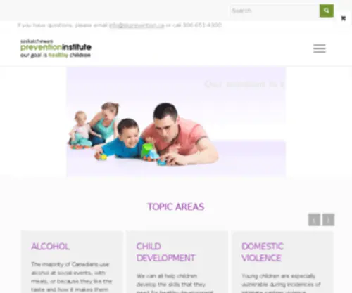 Preventioninstitute.sk.ca(Preventioninstitute) Screenshot