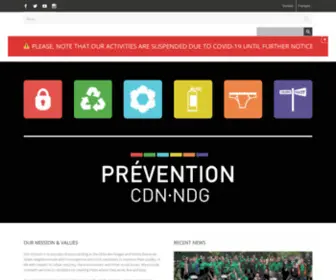 Preventionndg.org(Prevention CDN) Screenshot