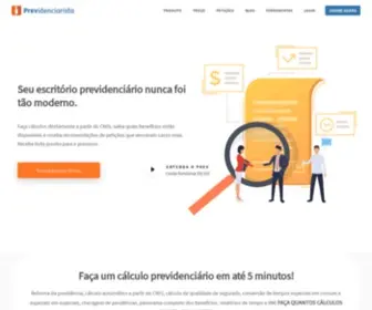 Previdenciarista.com(Cálculos previdenciários e petições para advogados) Screenshot