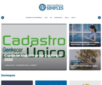 Previdenciasimples.com(Previdencia Simples) Screenshot