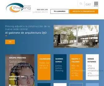 Preving.com(Prevención de Riesgos Laborales) Screenshot