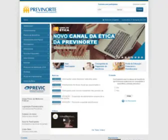 Previnorte.com.br(Pagina Inicial) Screenshot