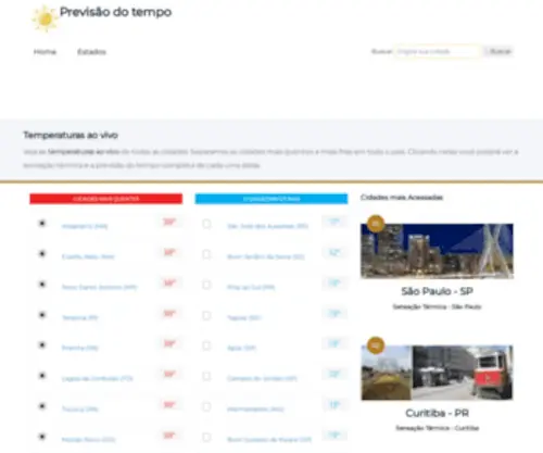 Previsaodotempo.net.br(Previsão) Screenshot