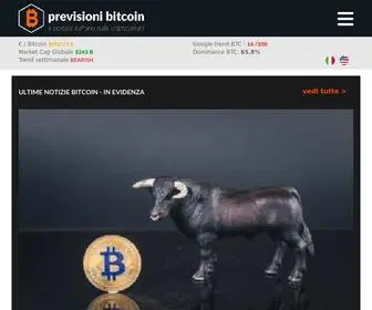 Previsionibitcoin.it(Quotazioni Cryptovalute) Screenshot
