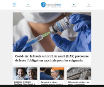 Previssima.fr(Protection sociale des français et expatriés) Screenshot