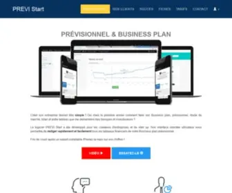 Previstart.com(Prévisionnel) Screenshot