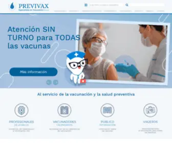 Previvax.com.ar(Previvax) Screenshot
