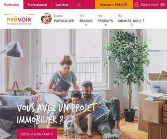 Prevoir.com(Prevoir) Screenshot