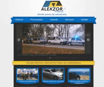 PrevozputnikaalekZor.com(Alekzor Travel) Screenshot