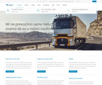Prevozrobe.info(Autoprevoznik Bojan Zupanc) Screenshot