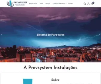 Prevsysteminstalacoes.com.br(Prevsystem Instalações) Screenshot