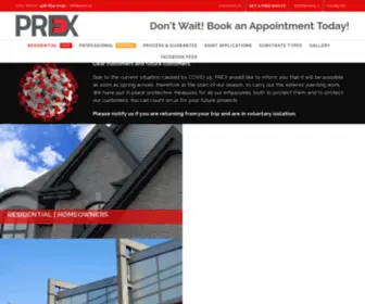 Prex.ca(Exterior House Spray Painters) Screenshot
