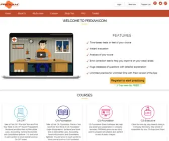 Prexam.com(Freemium Online Practice Test Series Feed) Screenshot