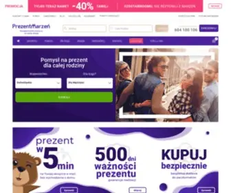 Prezentmarzen.com(Na oryginalny prezent) Screenshot