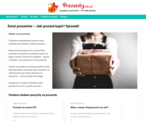 Prezenty.edu.pl(My Blog) Screenshot
