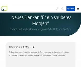 Prezero.com(♻️) Screenshot