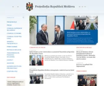 Prezident.md(Președinția) Screenshot