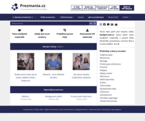 Prezmania.cz(Objevte) Screenshot