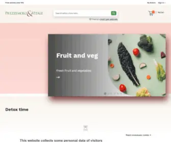 Prezzemoloevitale.co.uk(Prezzemolo & Vitale an Italian food shop) Screenshot