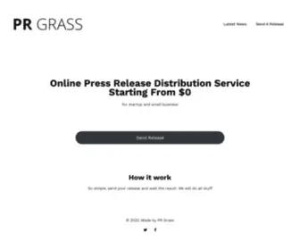 PRgrass.com(PR Grass) Screenshot