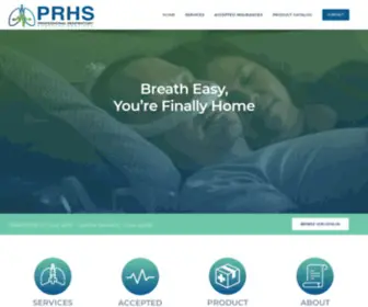 PRhsinc.com(PRHS INC) Screenshot