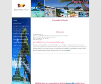 PRhtasmallhotels.com(Puerto Rico hotels) Screenshot