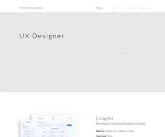 Priankanarayanan.com(Prianka Narayanan) Screenshot