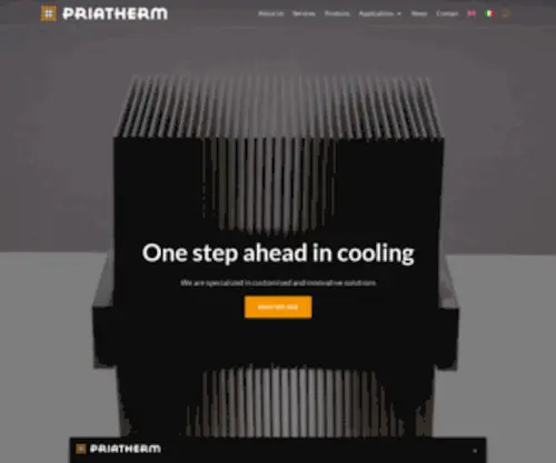 Priatherm.com(Priatherm) Screenshot