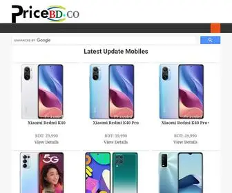 Pricebd.co(Mobile Phone Price) Screenshot