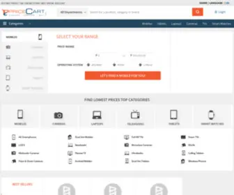 Pricecart.ph(Lowest Prices for Online Shopping) Screenshot