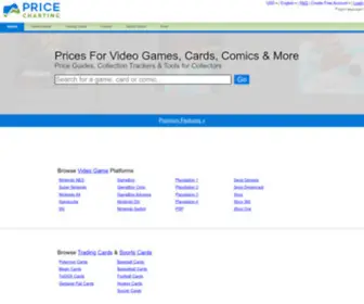 Pricecharting.com(Price Comparison Website for Games & Movies) Screenshot