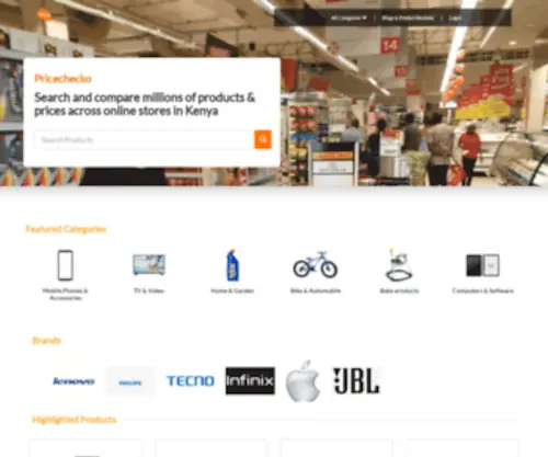 Pricechecko.co.ke(Online Shopping & Price Comparison) Screenshot