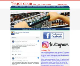 Priceclubtt.com(Price Club) Screenshot