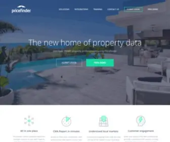Pricefinder.com.au(Property Data & Analytics) Screenshot
