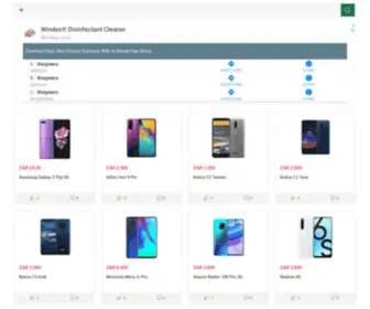 Priceinsouthafrica.com(Price in South Africa) Screenshot