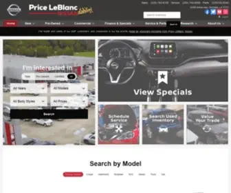 Priceleblancnissan.com(Priceleblancnissan) Screenshot