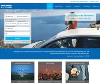 Pricelesscarrental.com(Priceless Car Rental Deals) Screenshot