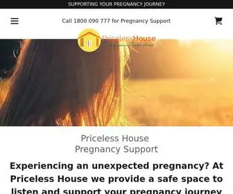 Pricelesslife.org(Counselling Mentoring Practical Assistance and More HELPLINE) Screenshot