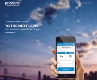 Pricelinepartnernetwork.com(Priceline Partner Network) Screenshot