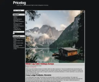 Pricelog.co.uk(Travel Tips) Screenshot