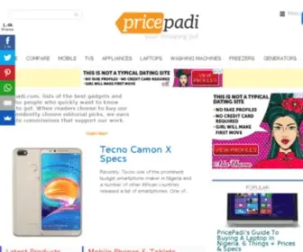 Pricepadi.com(Buy a Domain Name) Screenshot