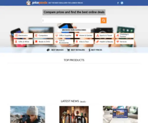 Pricepanda.co.id(Compare deals) Screenshot