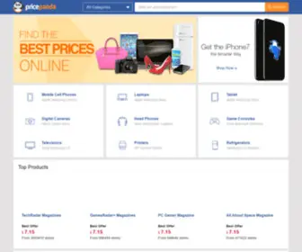 Pricepanda.com(Compare deals) Screenshot